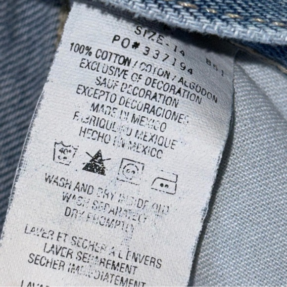 Vintage Tommy Hilfiger Blue Jeans High Rise Mom Jeans 90s Baggy y2k Straight Leg - Picture 6 of 11